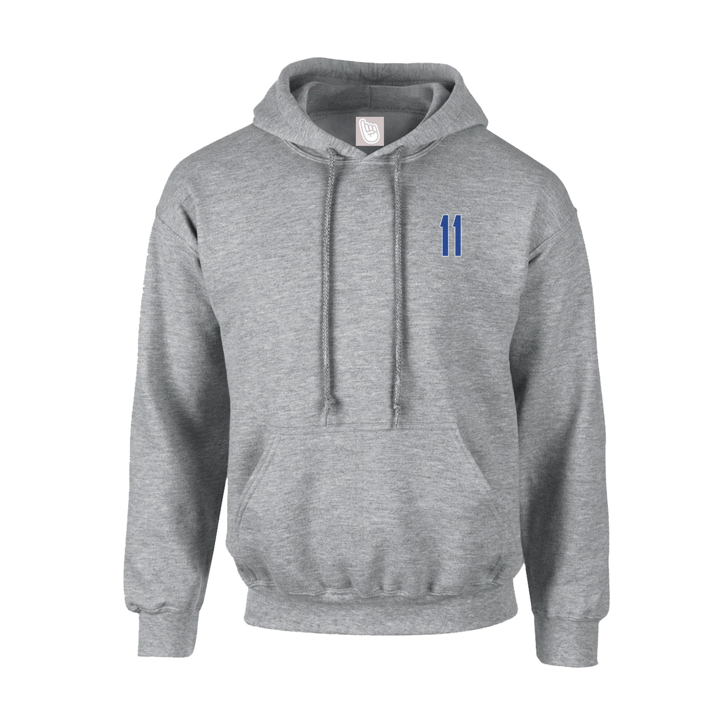 Youth Hoodie — Front Shirsy in Grey