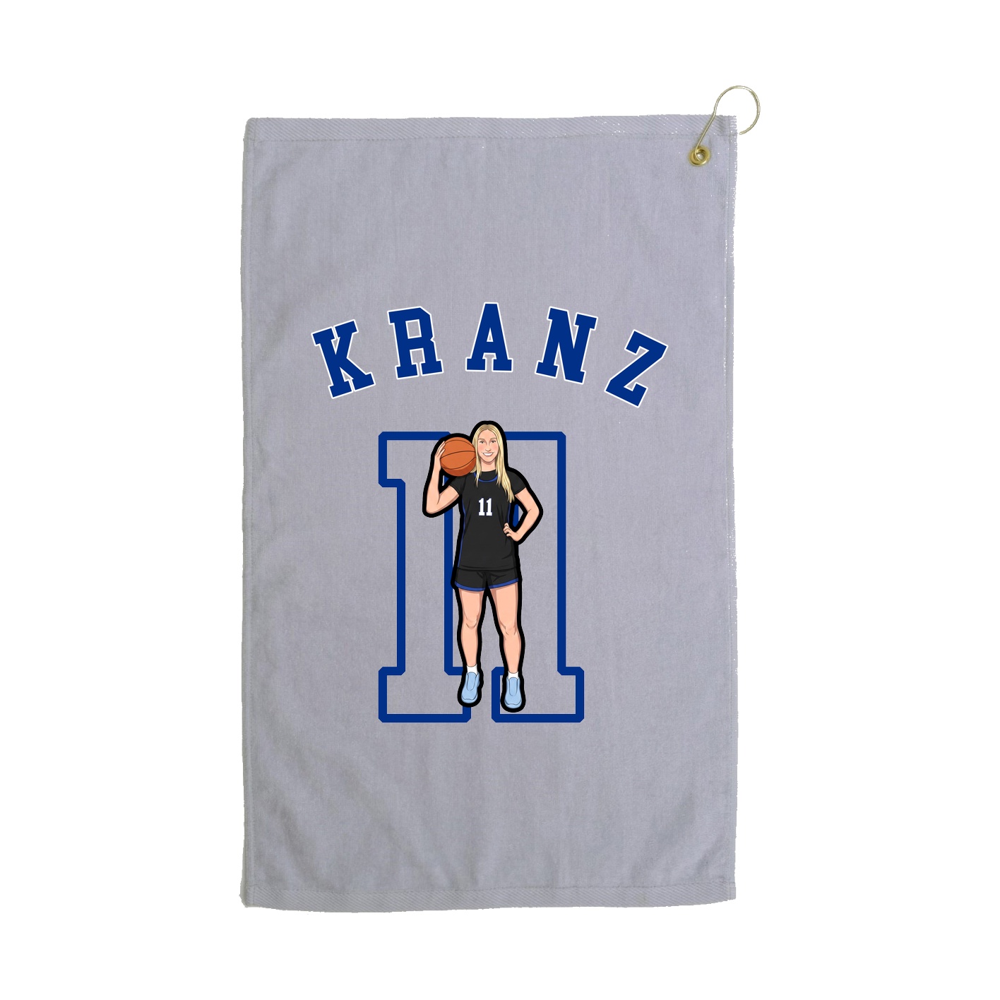 Golf Towel — Shirsey Arch in Grey