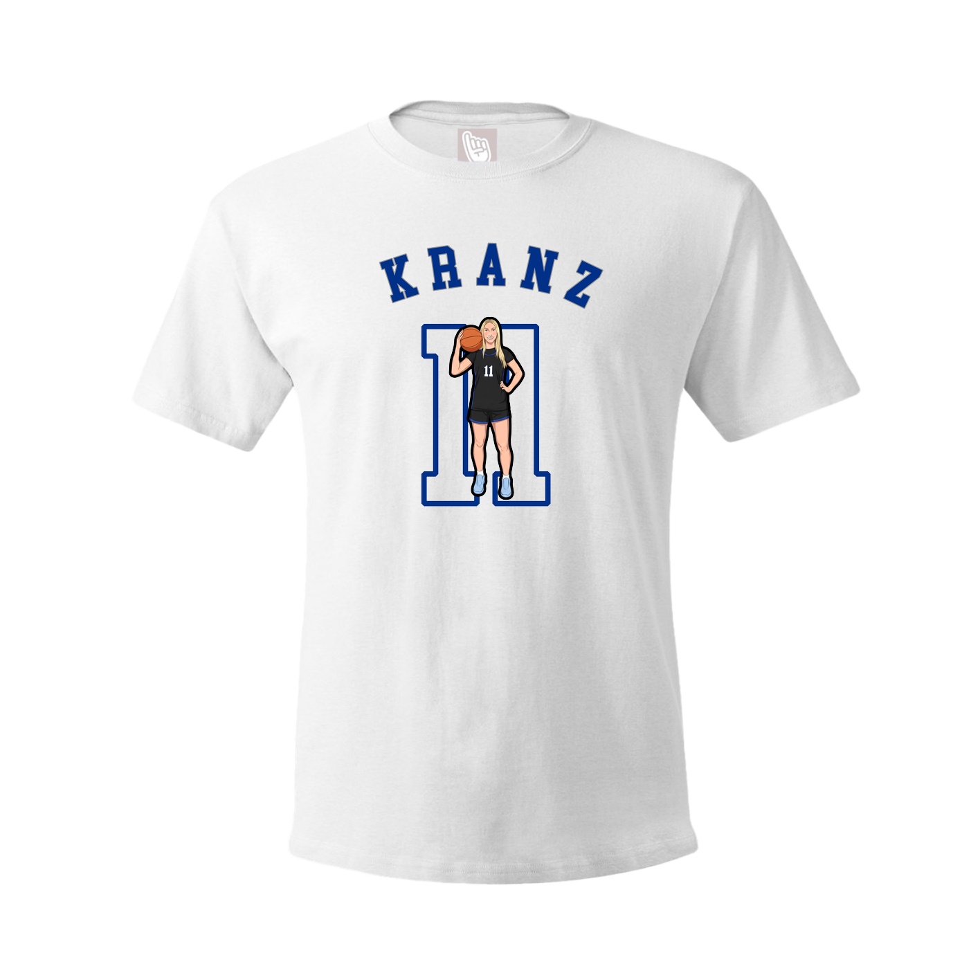 Youth Tee — Shirsey Arch in White