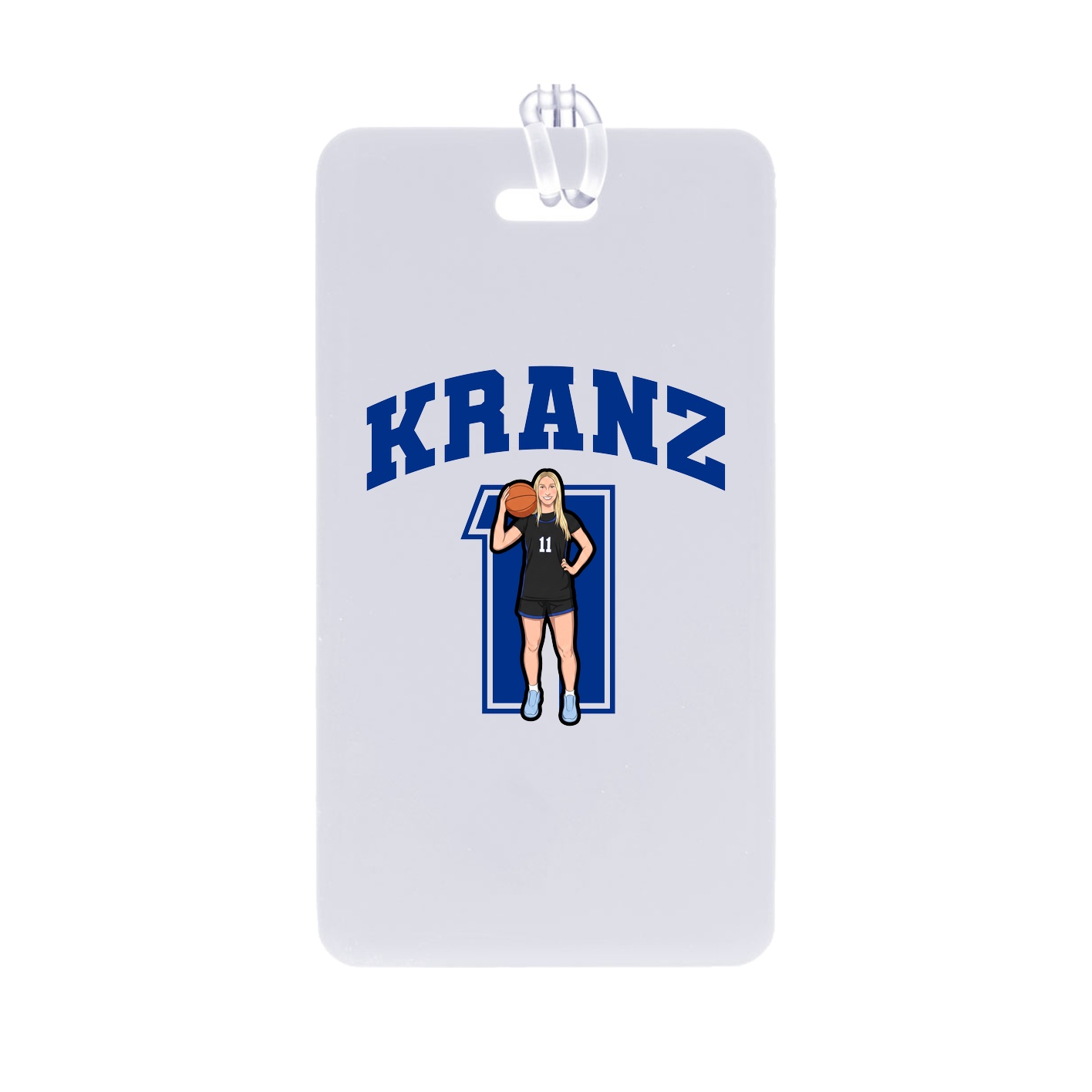 Bag Tag — Number in Classic