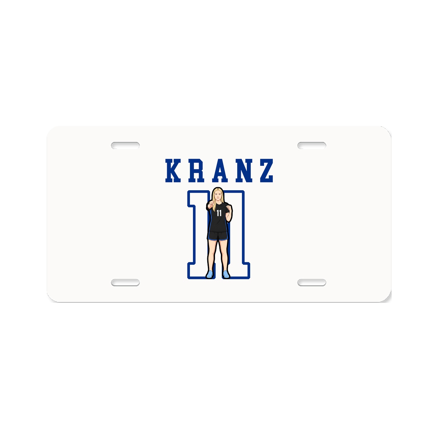License Plate — Shirsey in Classic
