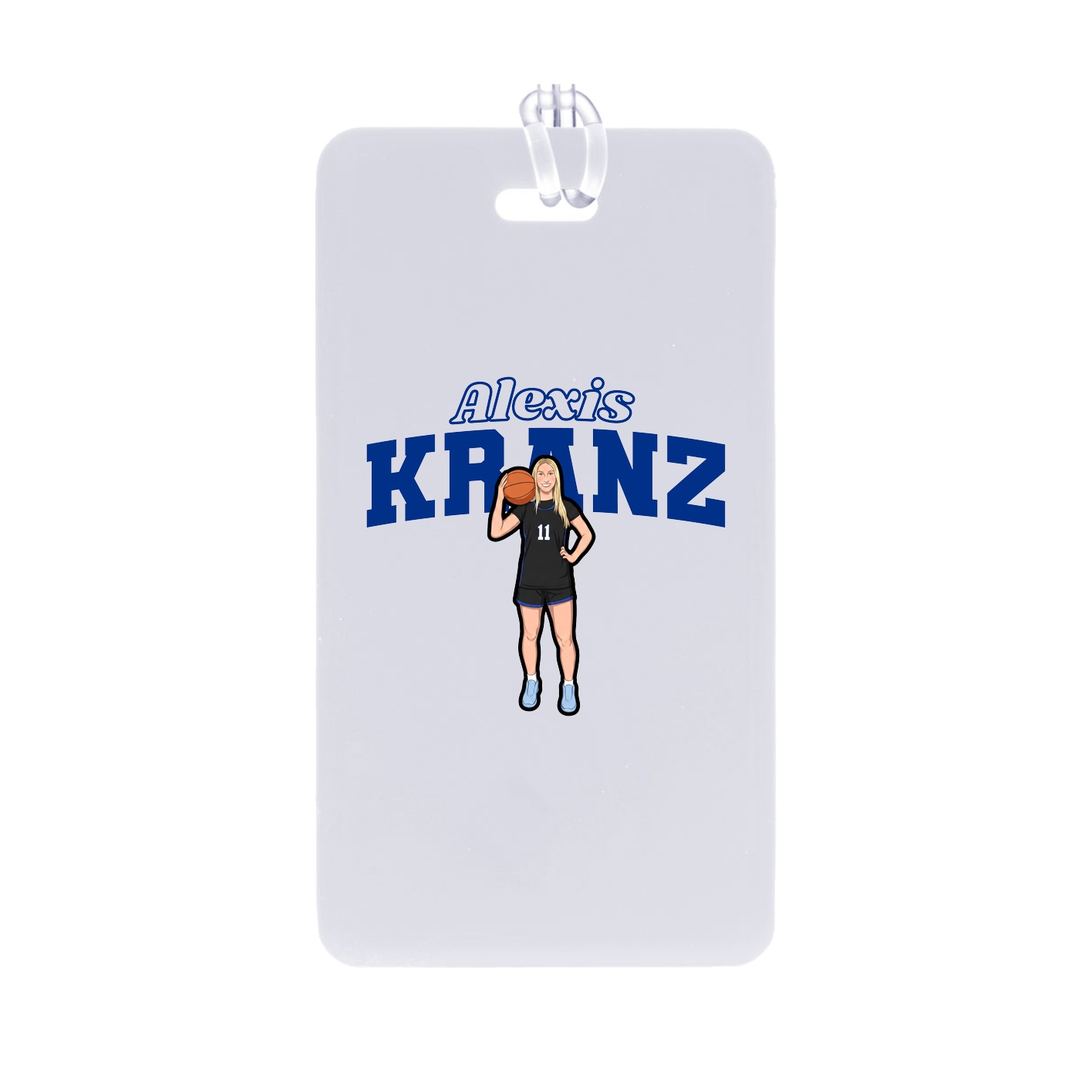 Bag Tag — Name Arch in Classic