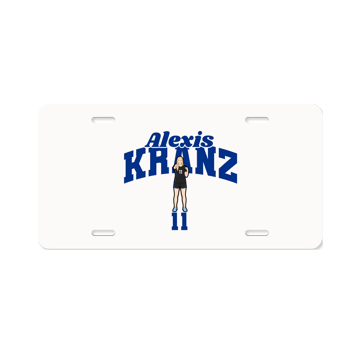 License Plate — Signature Arch in Classic