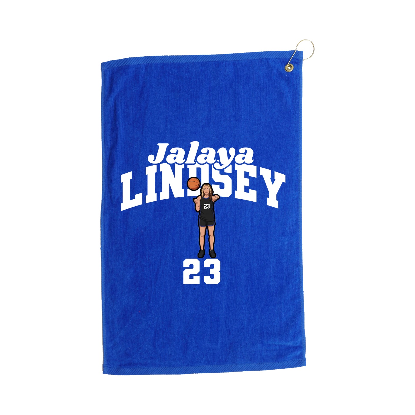 Golf Towel — Signature Arch in Royal