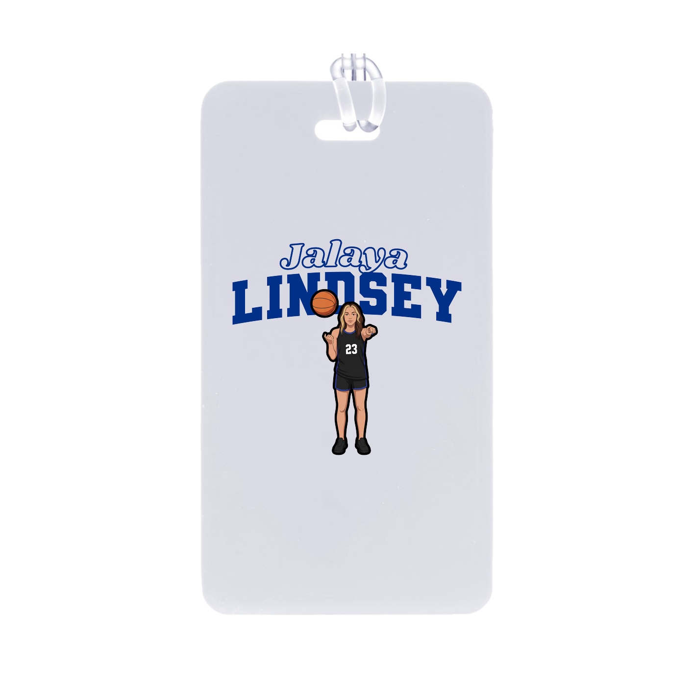 Bag Tag — Name Arch in Classic