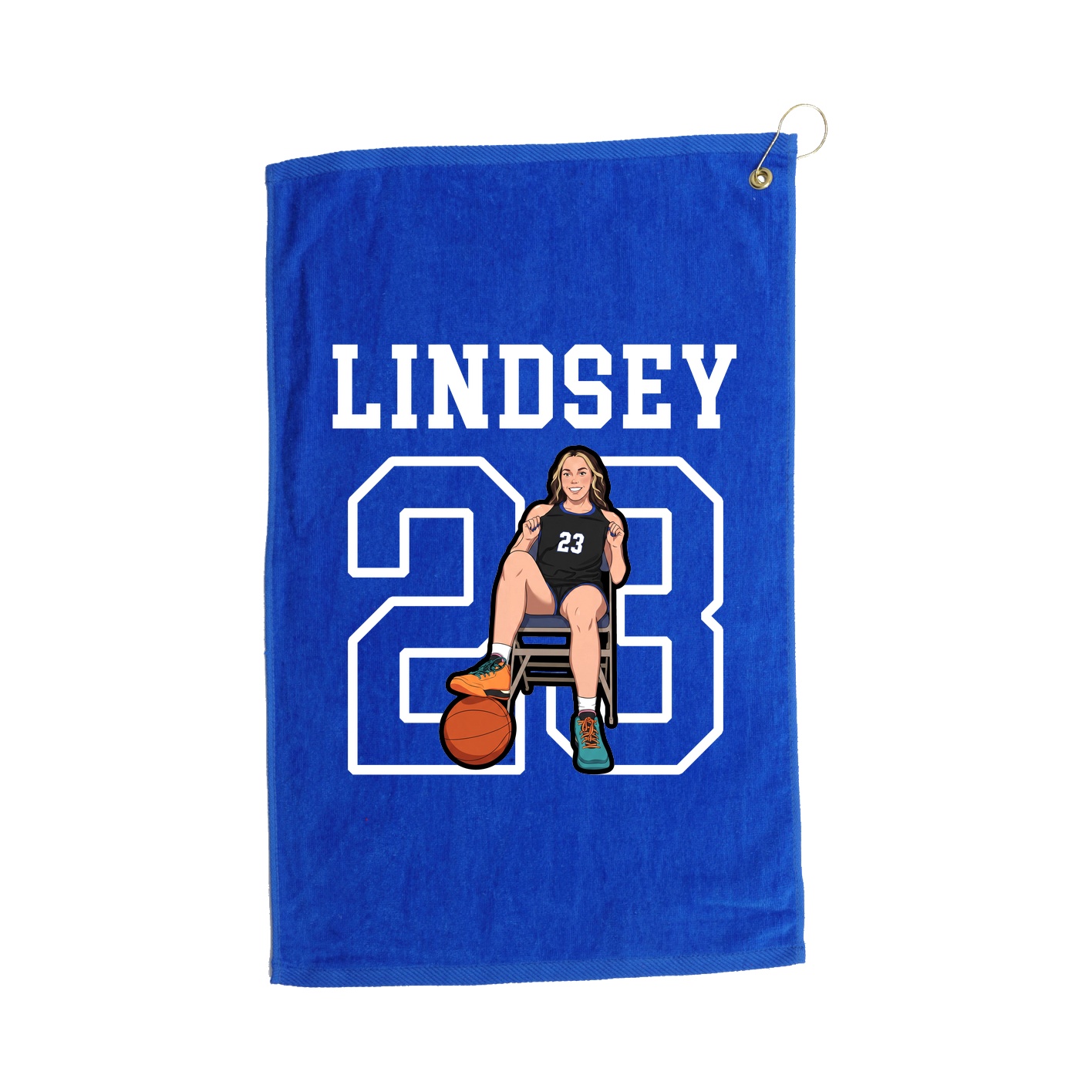 Golf Towel — Shirsey in Royal