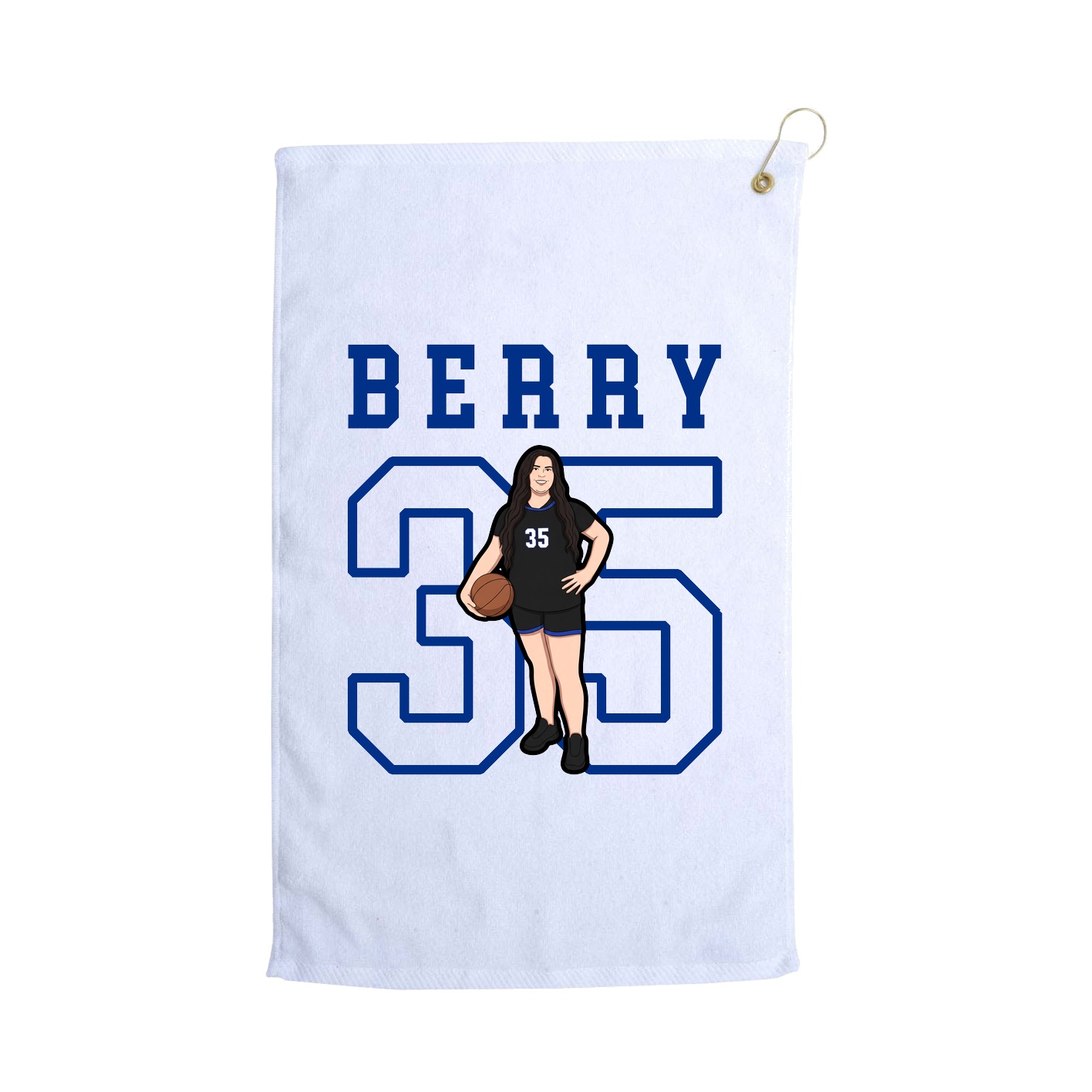 Golf Towel — Shirsey in White