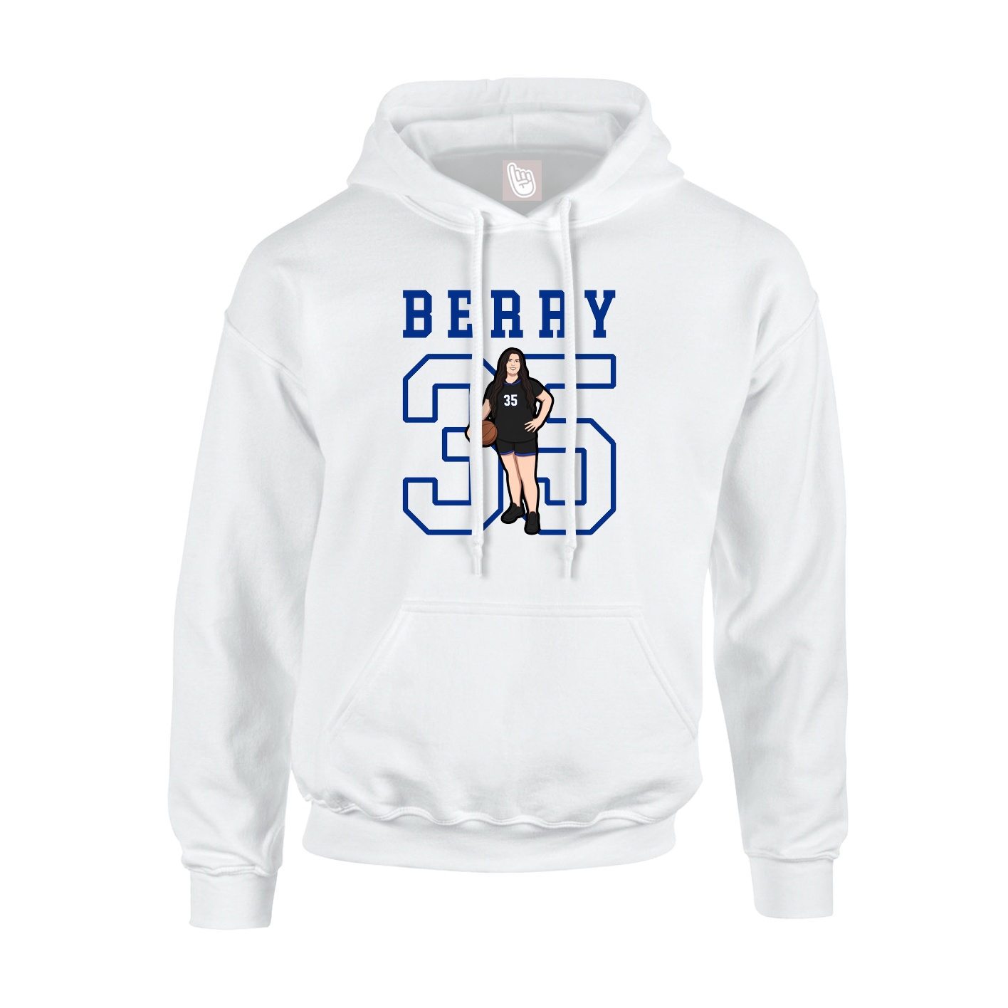 Youth Hoodie — Shirsey in White