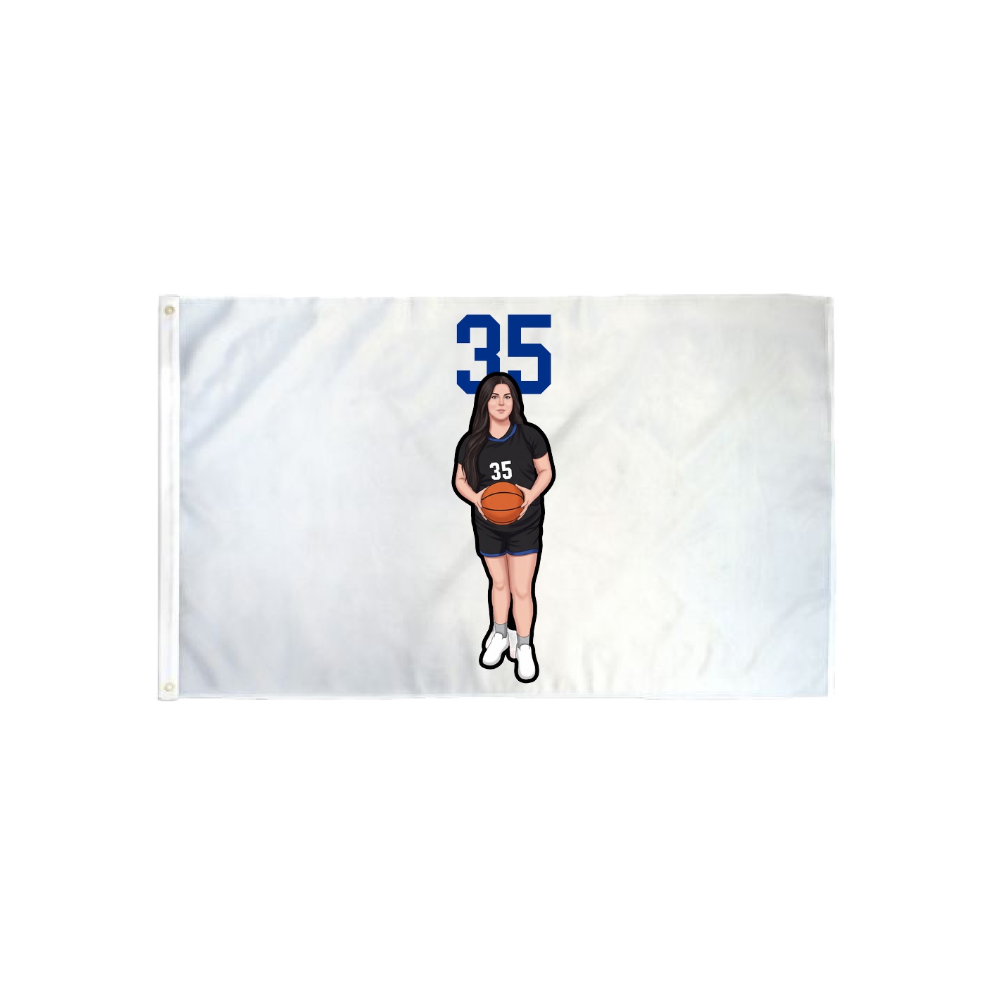 3x5 Flag — Number Top in Classic