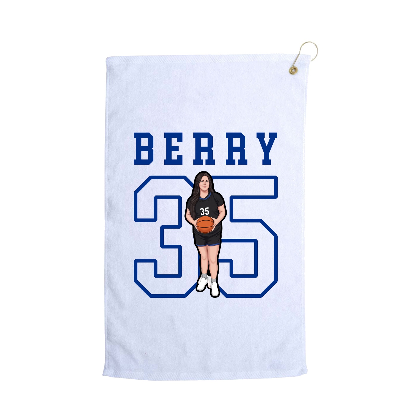 Golf Towel — Shirsey in White