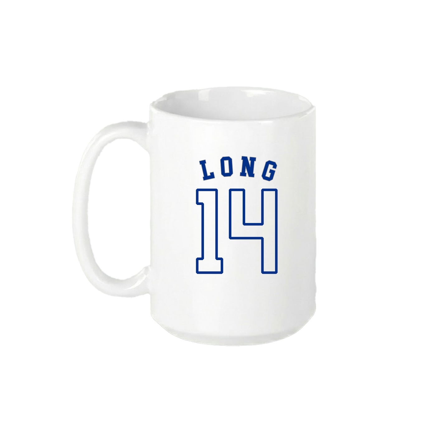 15oz Coffee Mug — Shirsey Arch in White