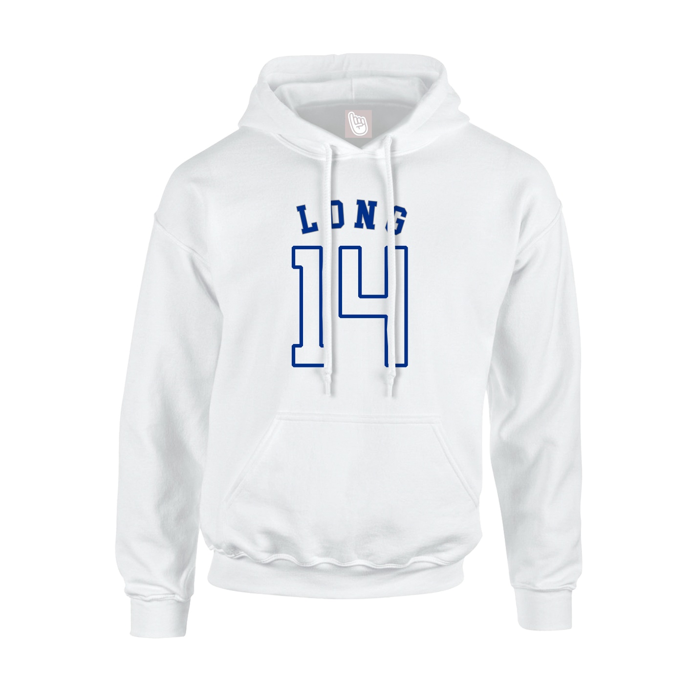 Hoodie — Shirsey Arch in White