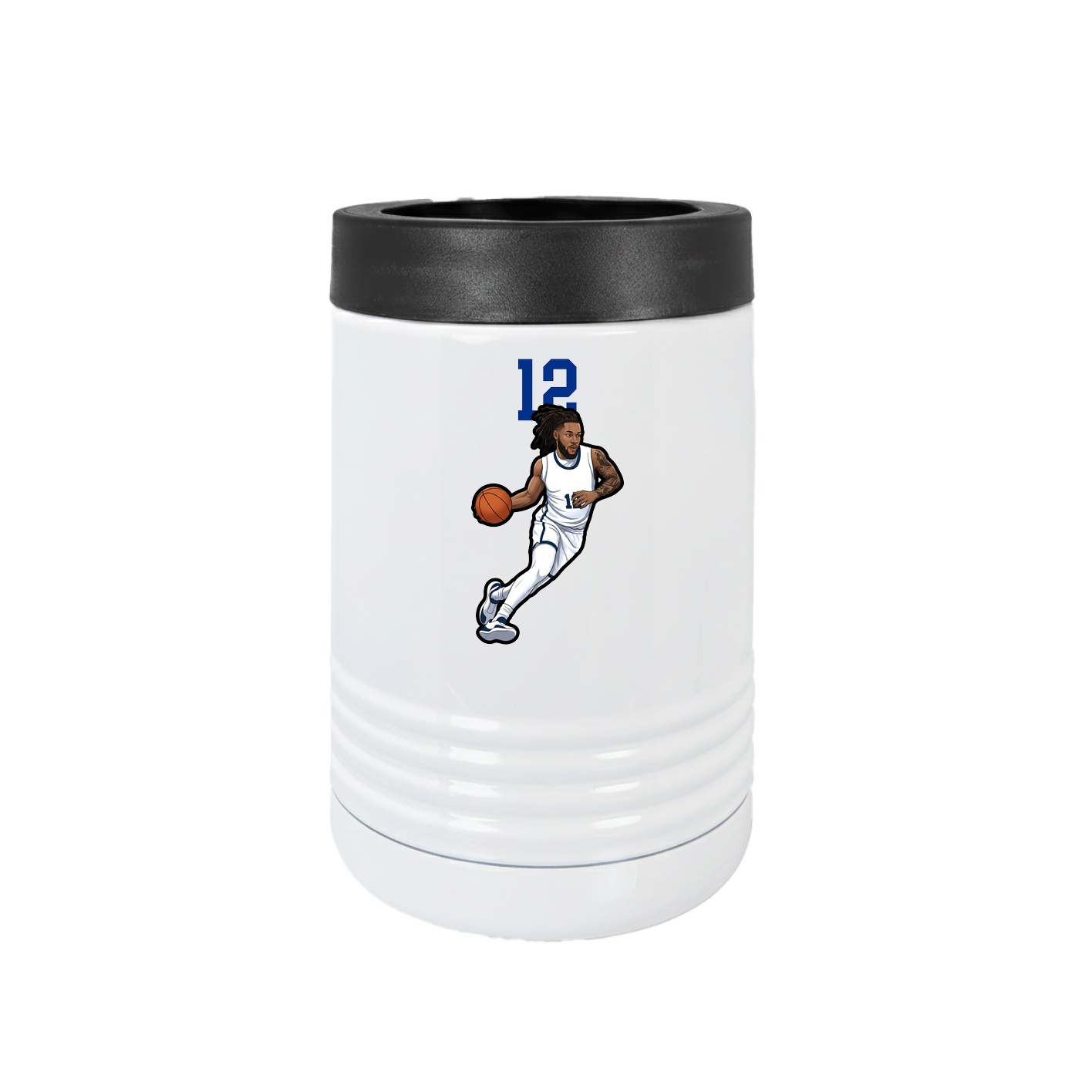 Beverage Holder — Number Top in White