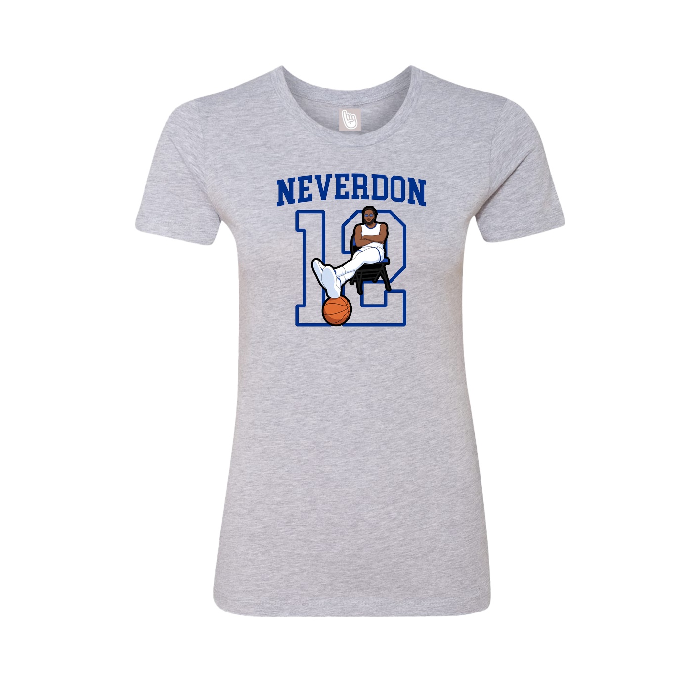 Fitted Women's Tee — Shirsey in Grey