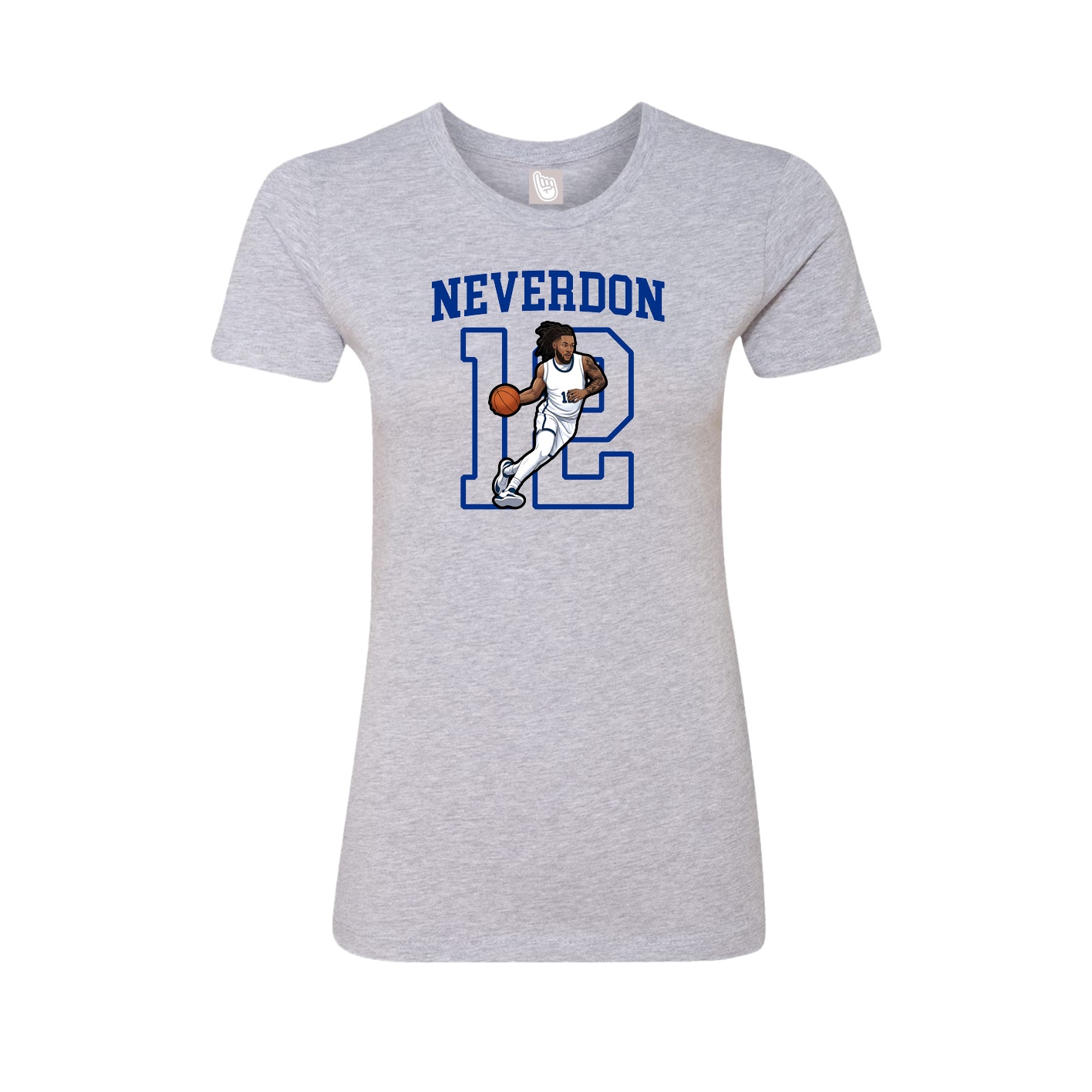 Fitted Women's Tee — Shirsey in Grey