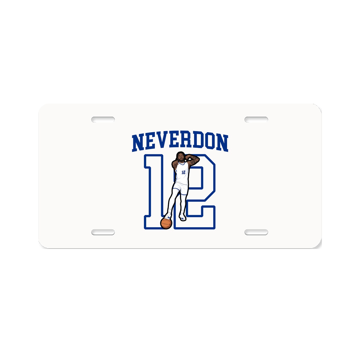 Aluminum License Plate