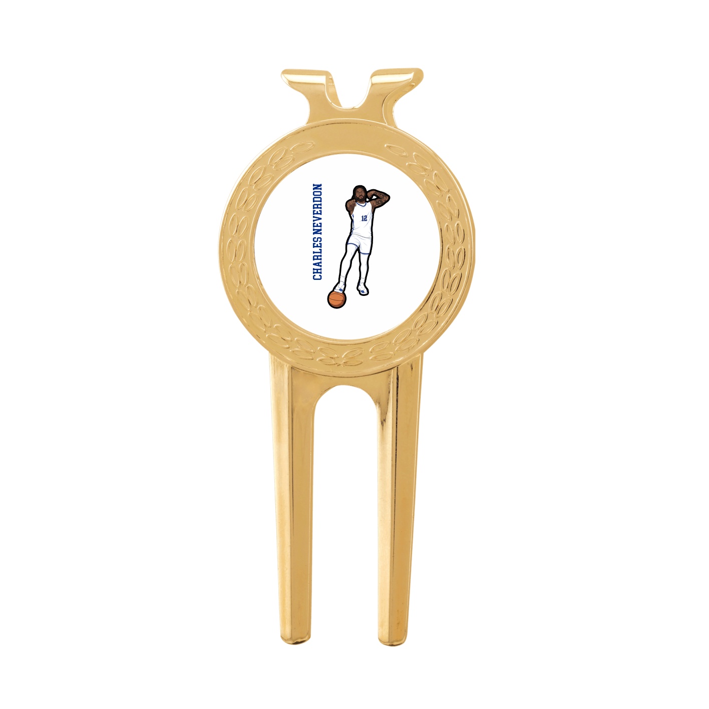 Divot Tool with Ball Marker — Name Vertical in Classic