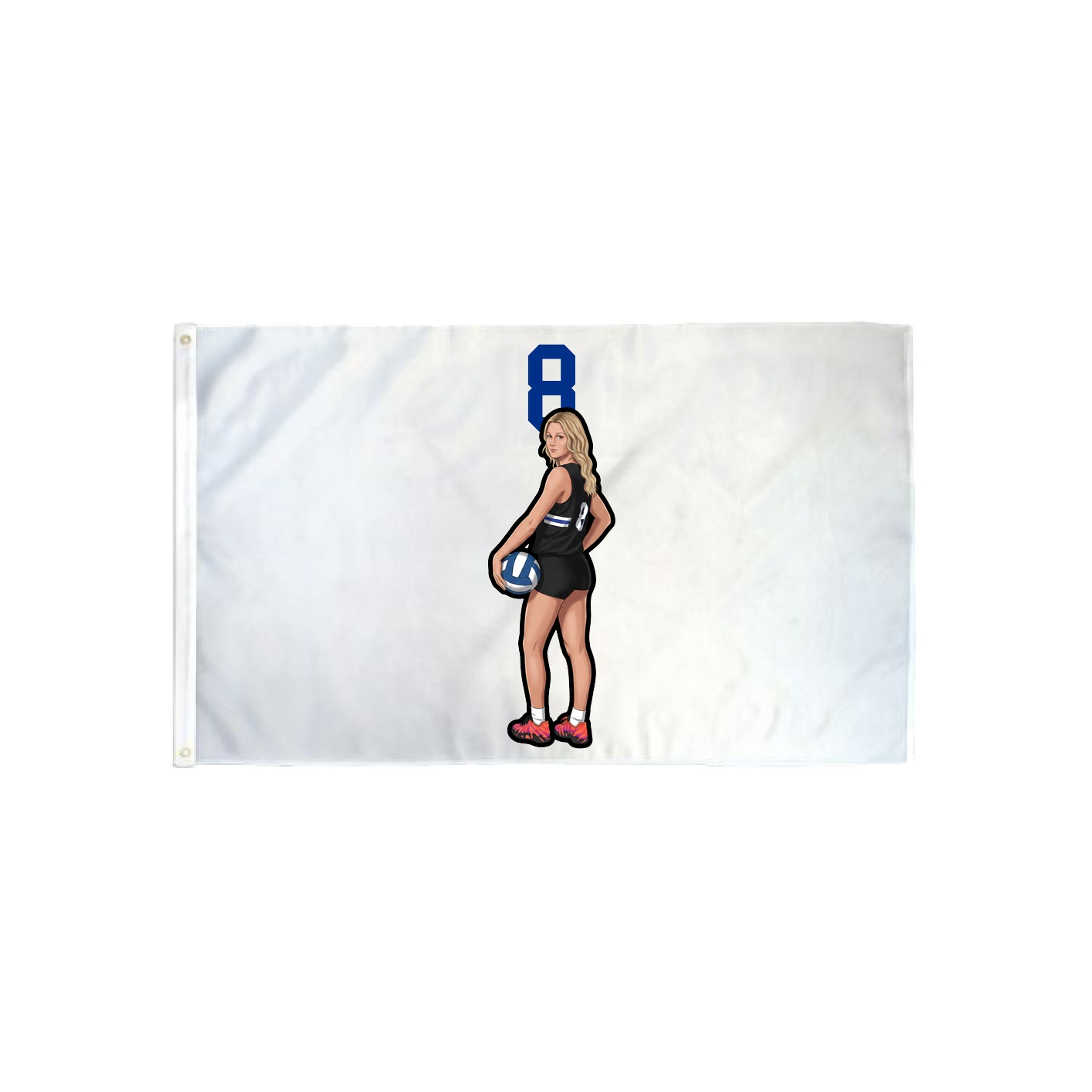 3x5 Flag — Number Top in Classic