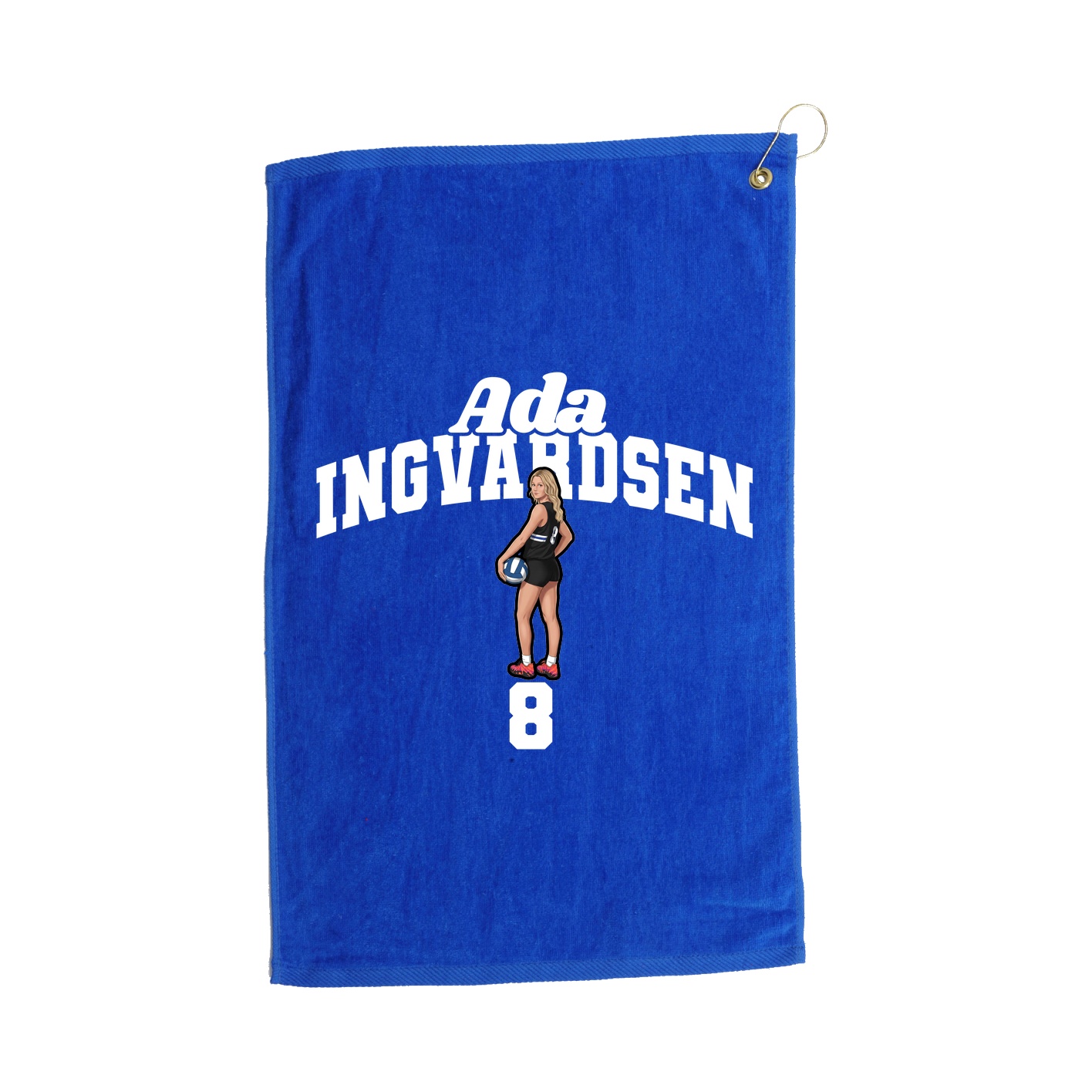 Golf Towel — Signature Arch in Royal