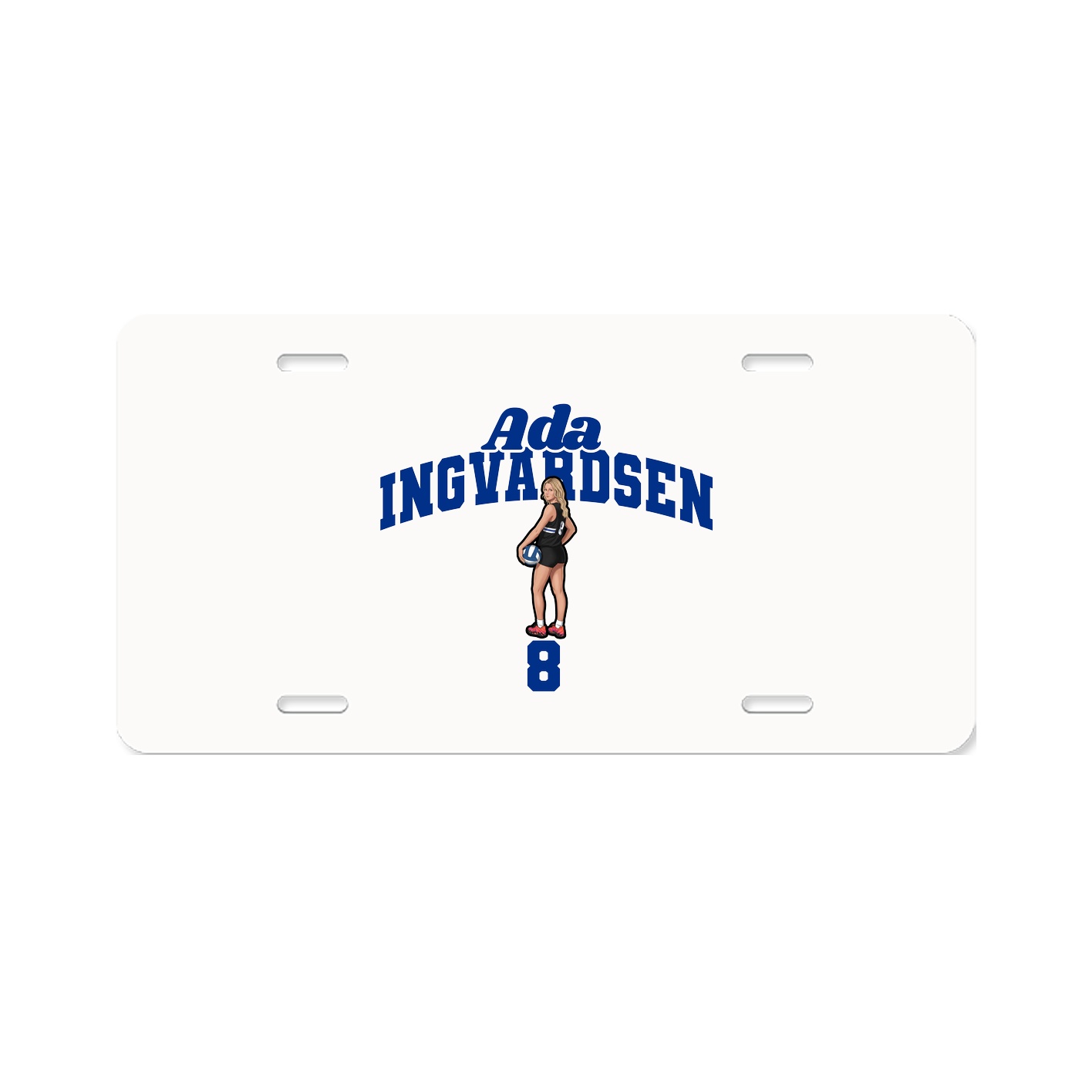 License Plate — Signature Arch in Classic