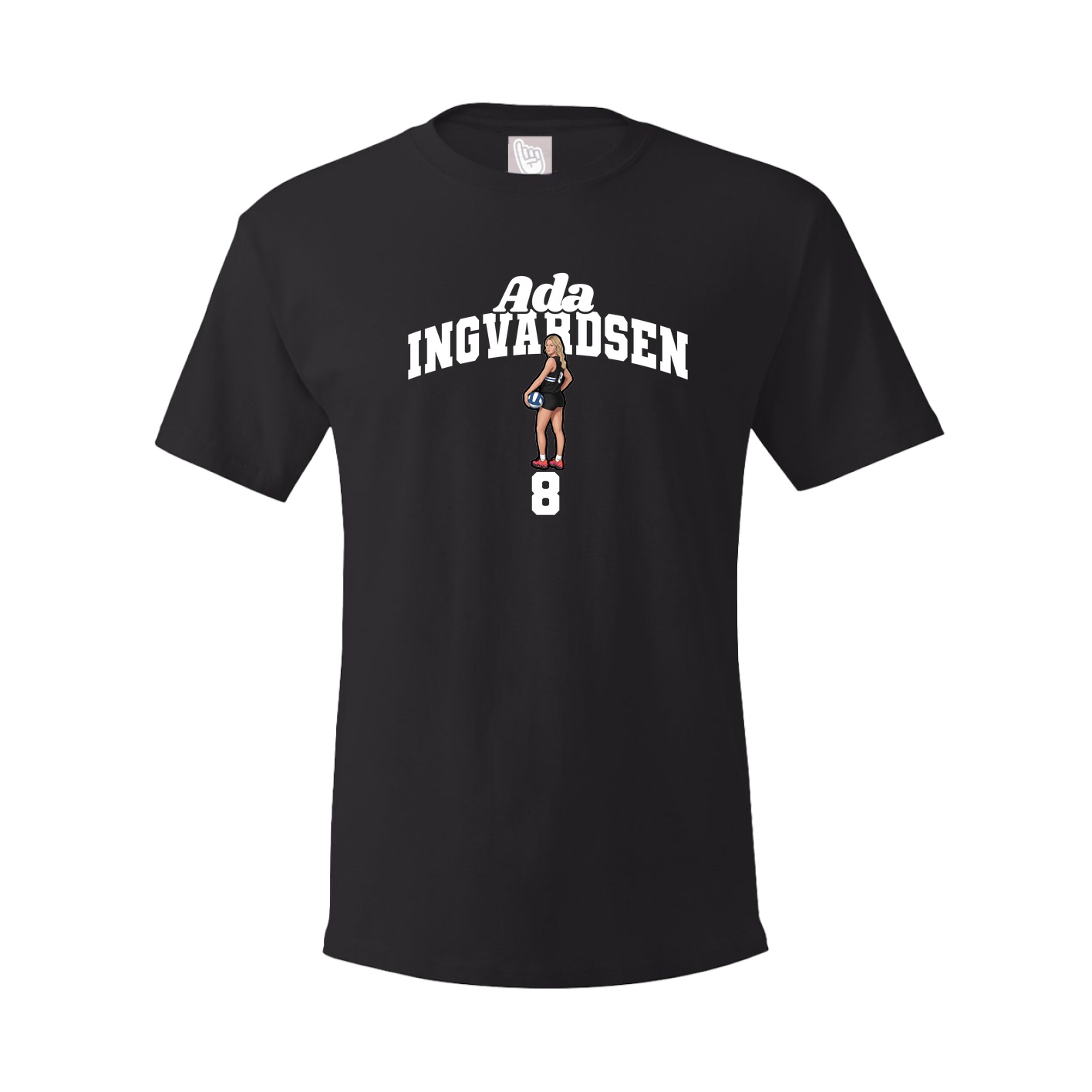 Youth Tee — Signature Arch in Black