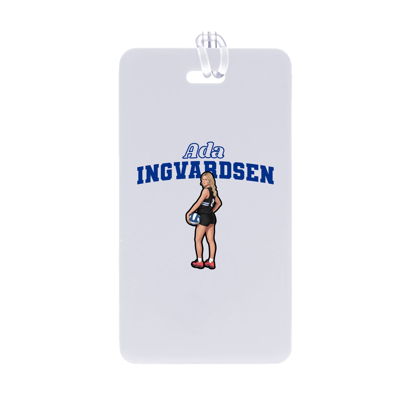 Bag Tag — Name Arch in Classic