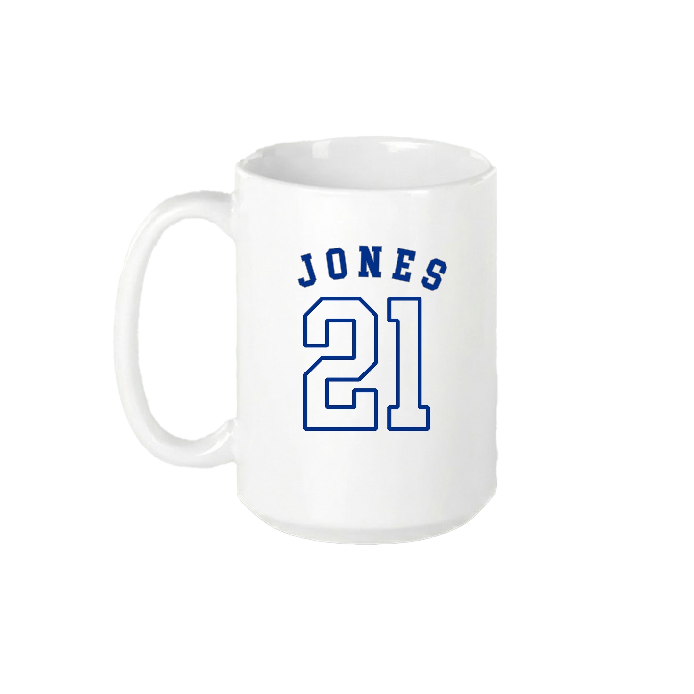15oz Coffee Mug — Shirsey Arch in White