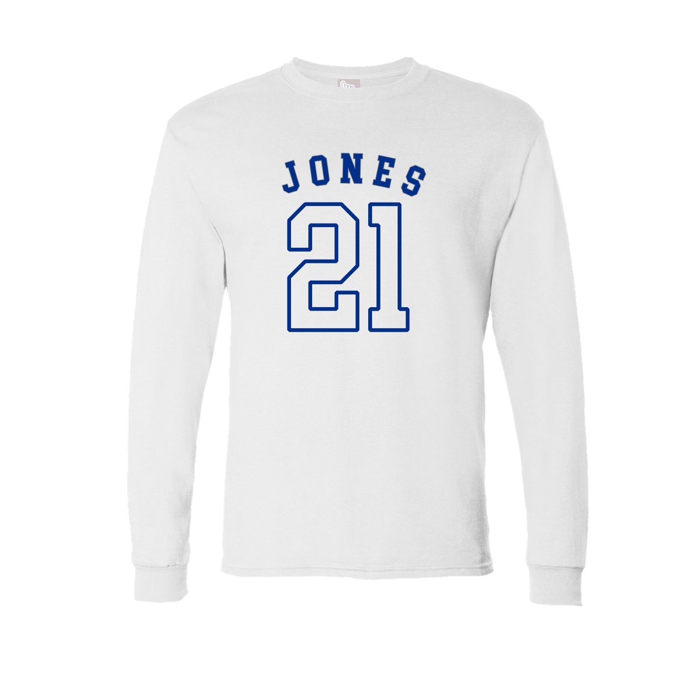 Long Sleeve Tee — Shirsey Arch in White