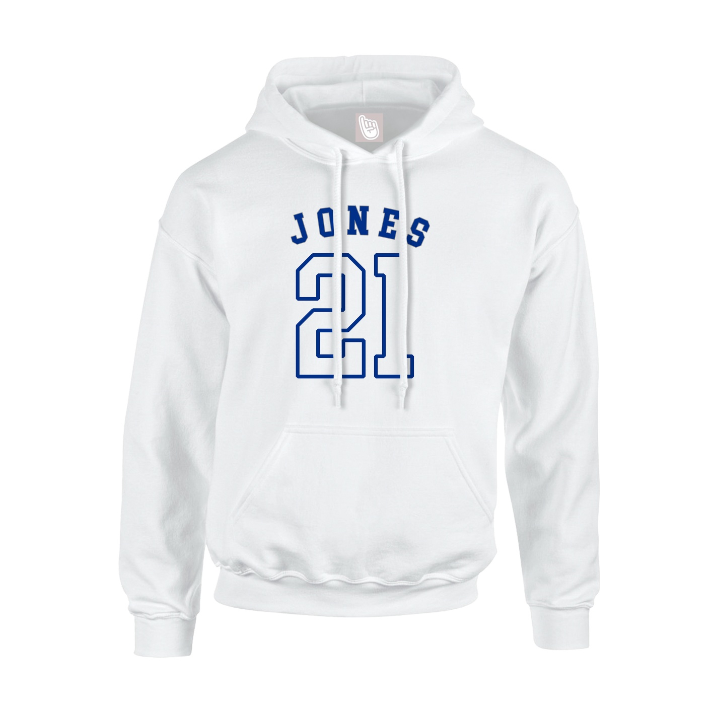 Hoodie — Shirsey Arch in White