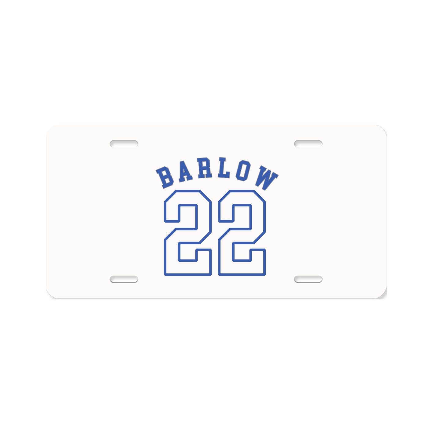 License Plate — Shirsey Arch in Classic