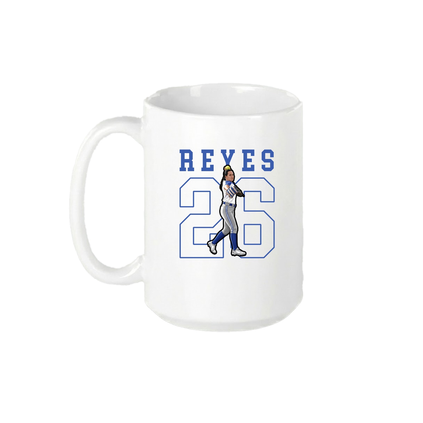 15oz Coffee Mug — Shirsey in White
