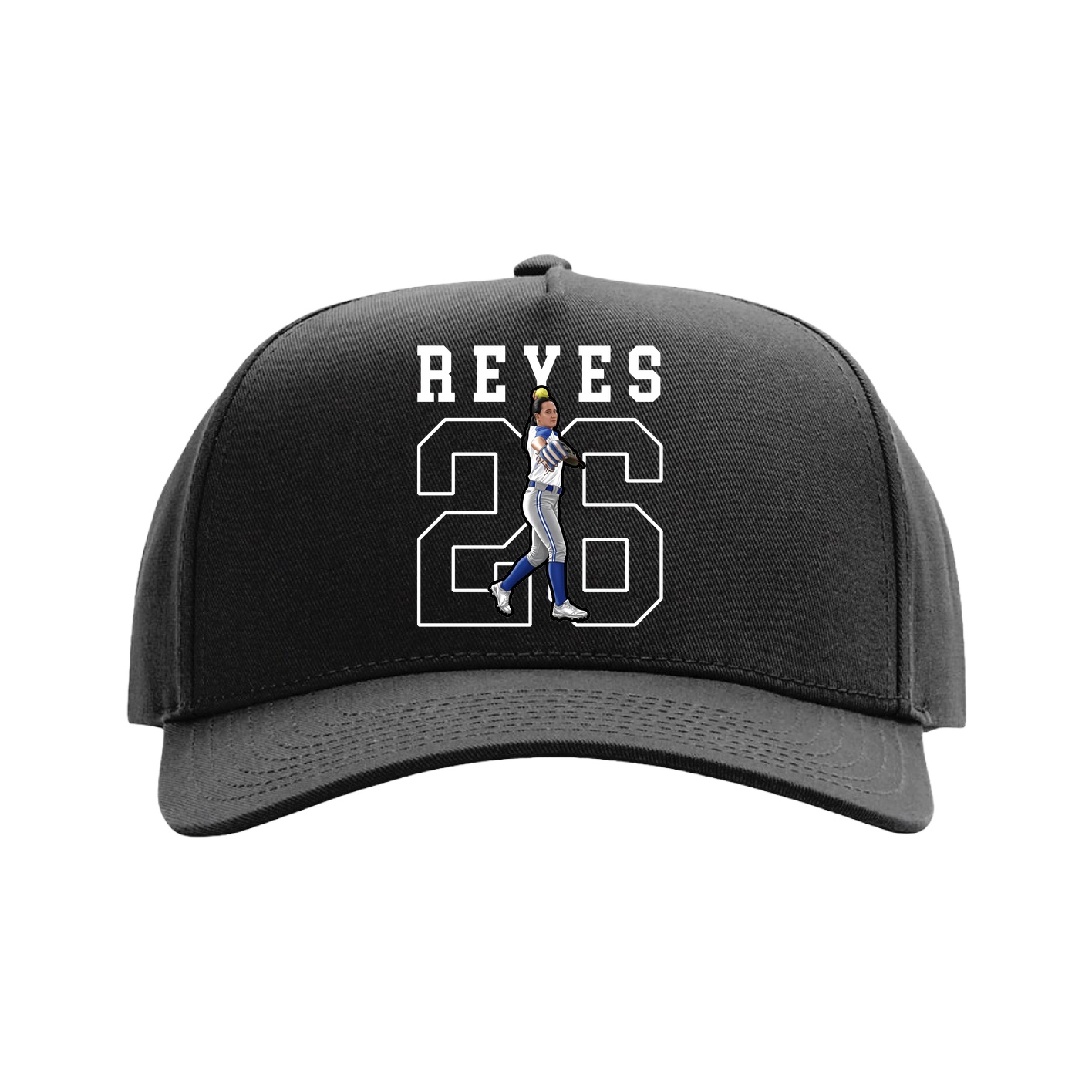 Full Fabric Five-Panel Champ Cap