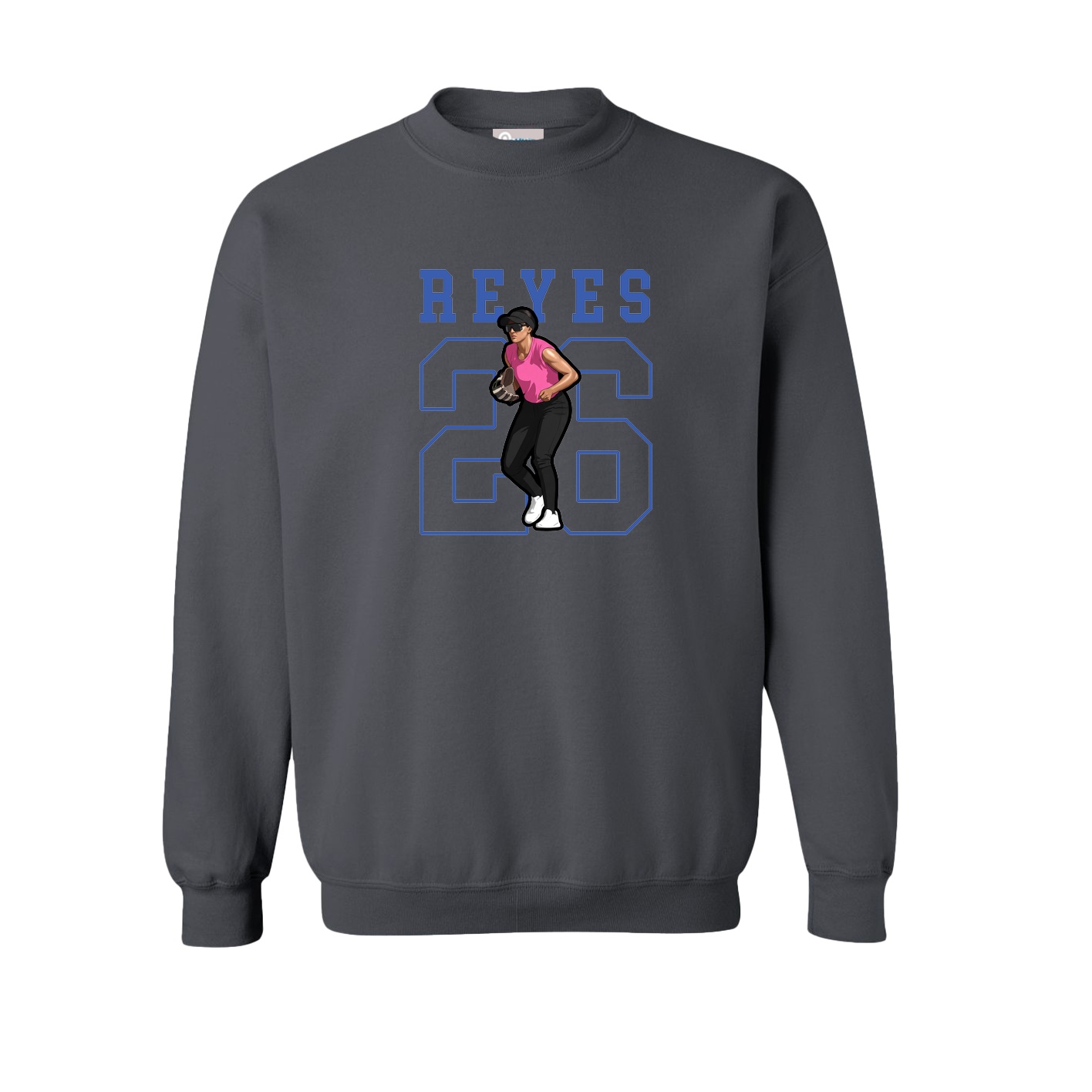 Fleece Crew — Shirsey in Grey