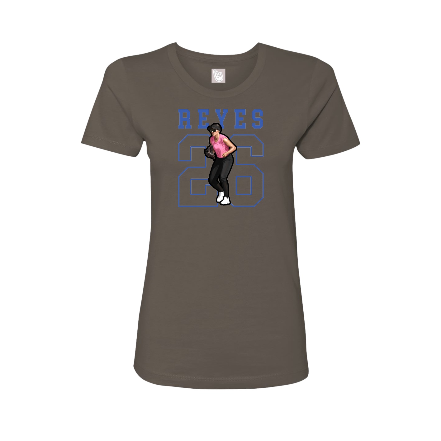 Fitted Women's Tee — Shirsey in Grey
