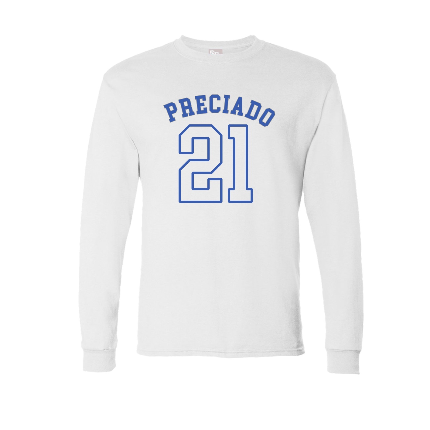 Long Sleeve Tee — Shirsey Arch in White