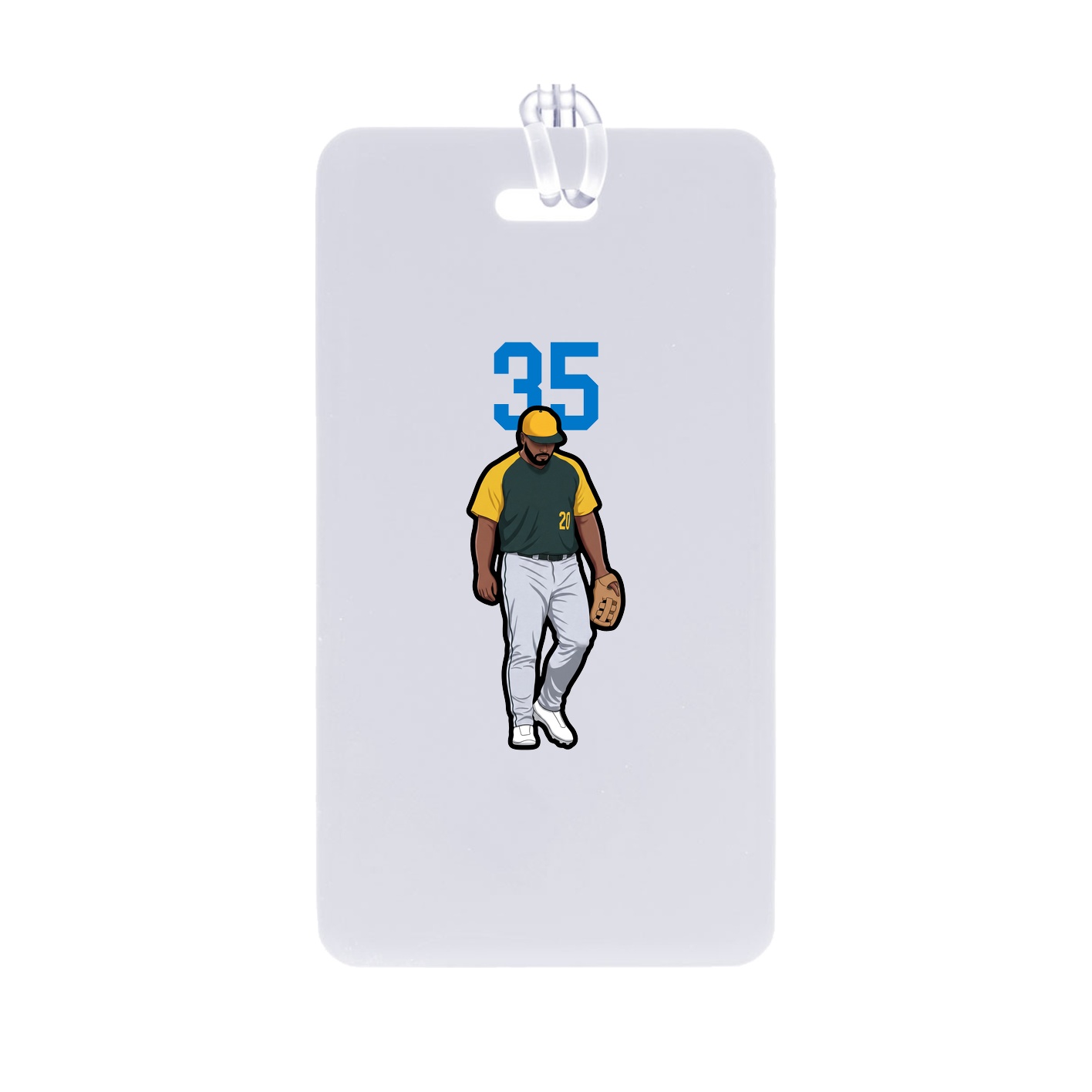 Bag Tag — Number Top in Classic