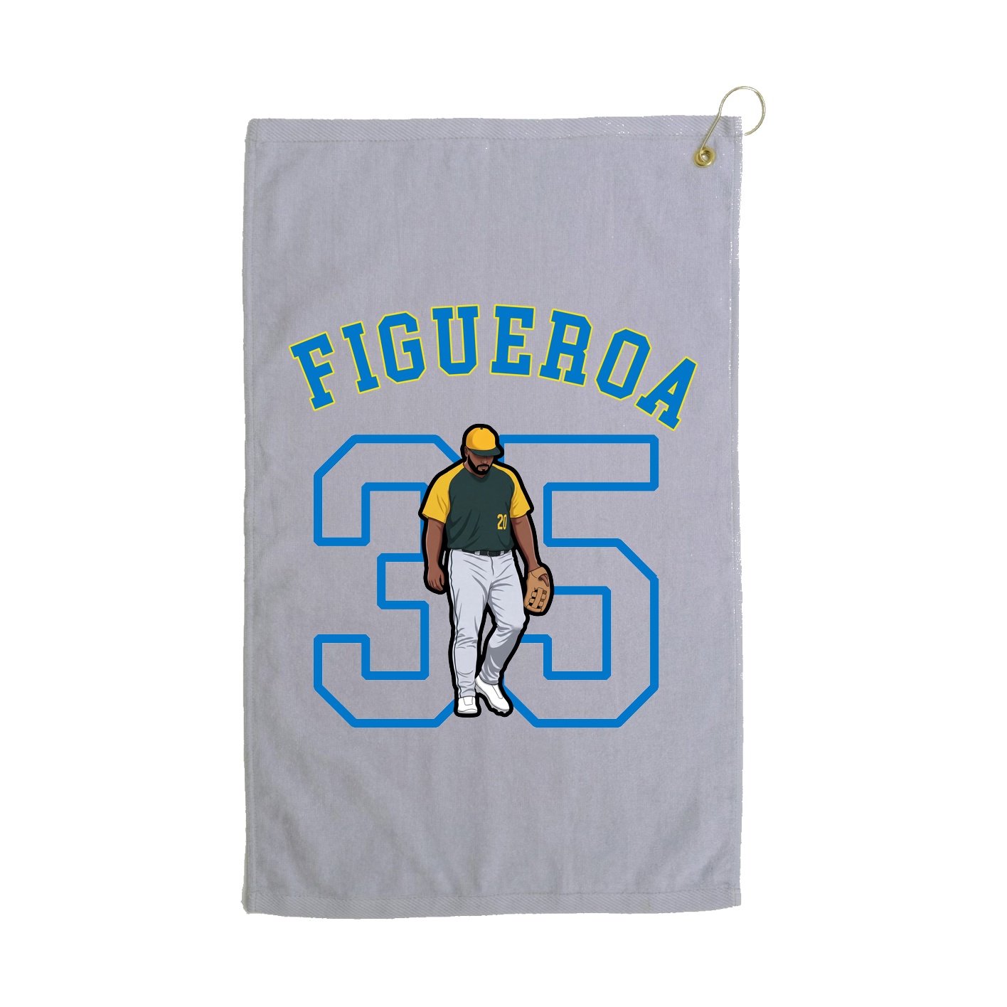 Golf Towel — Shirsey Arch in Grey