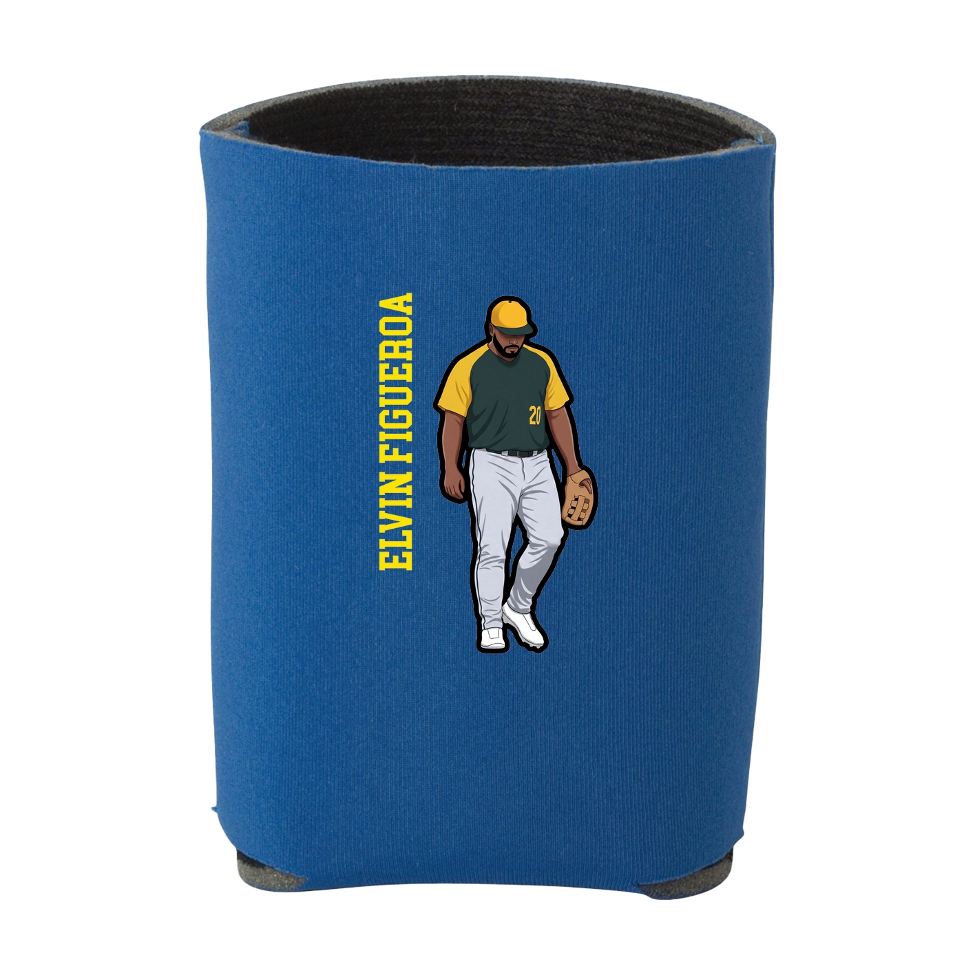 Can Holder — Name Vertical in Royal