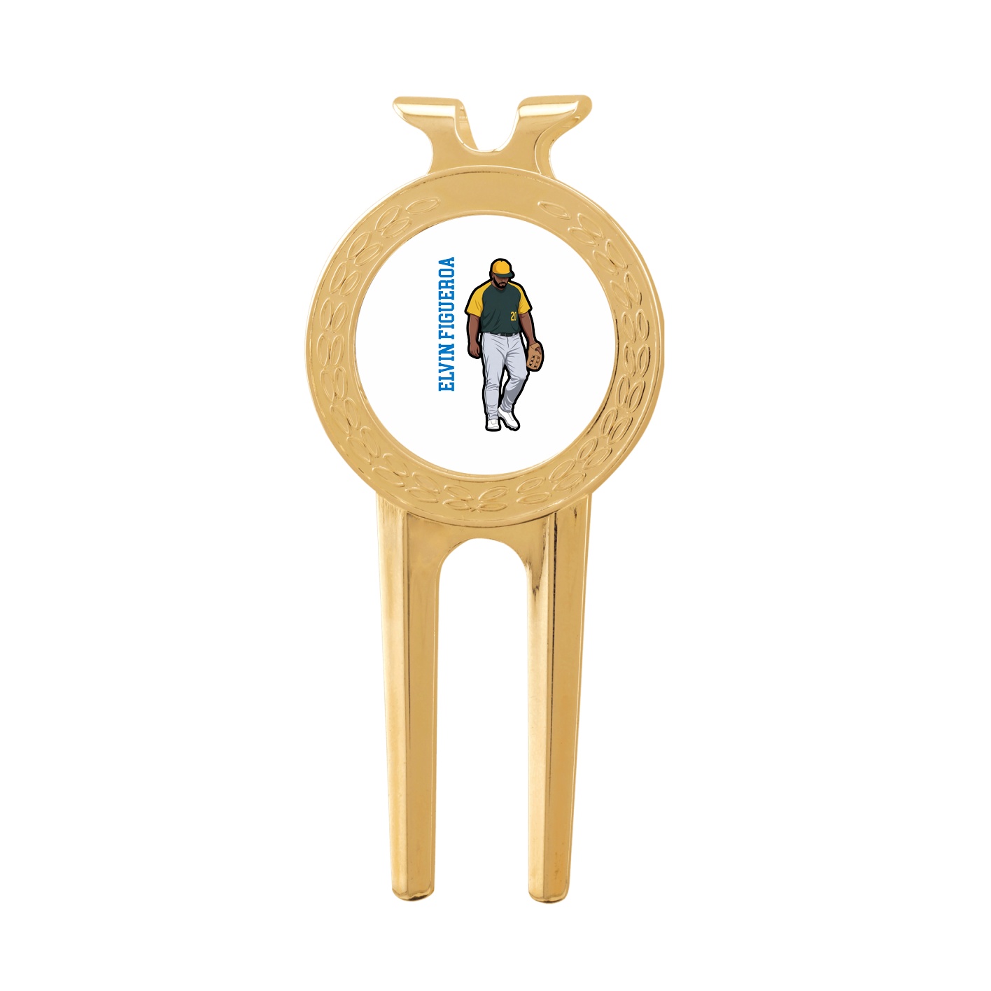 Divot Tool with Ball Marker — Name Vertical in Classic