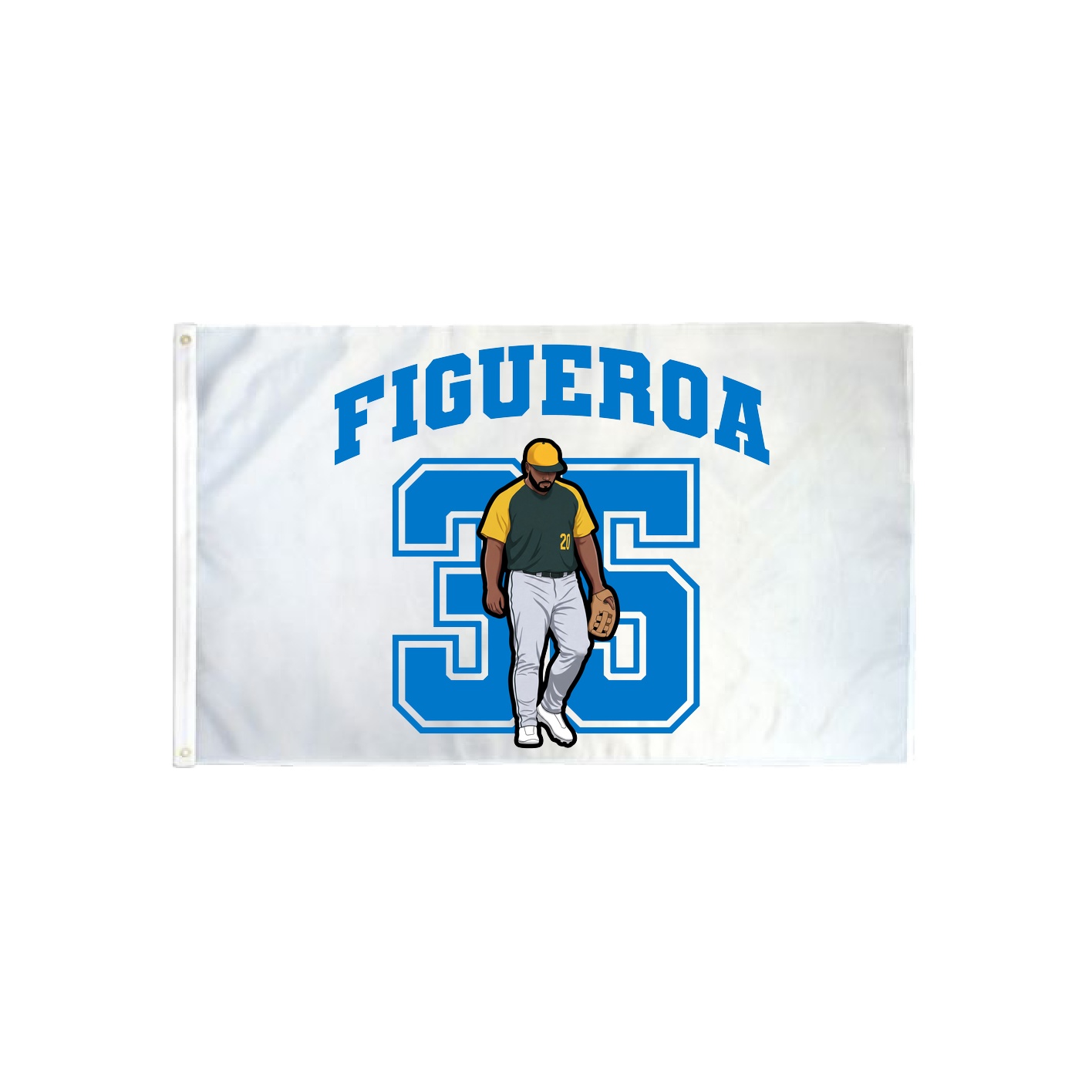 3x5 Flag — Number in Classic
