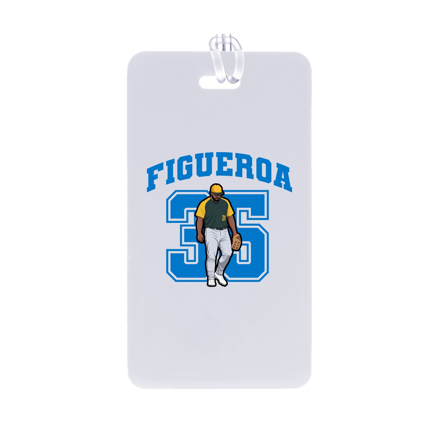Bag Tag — Number in Classic