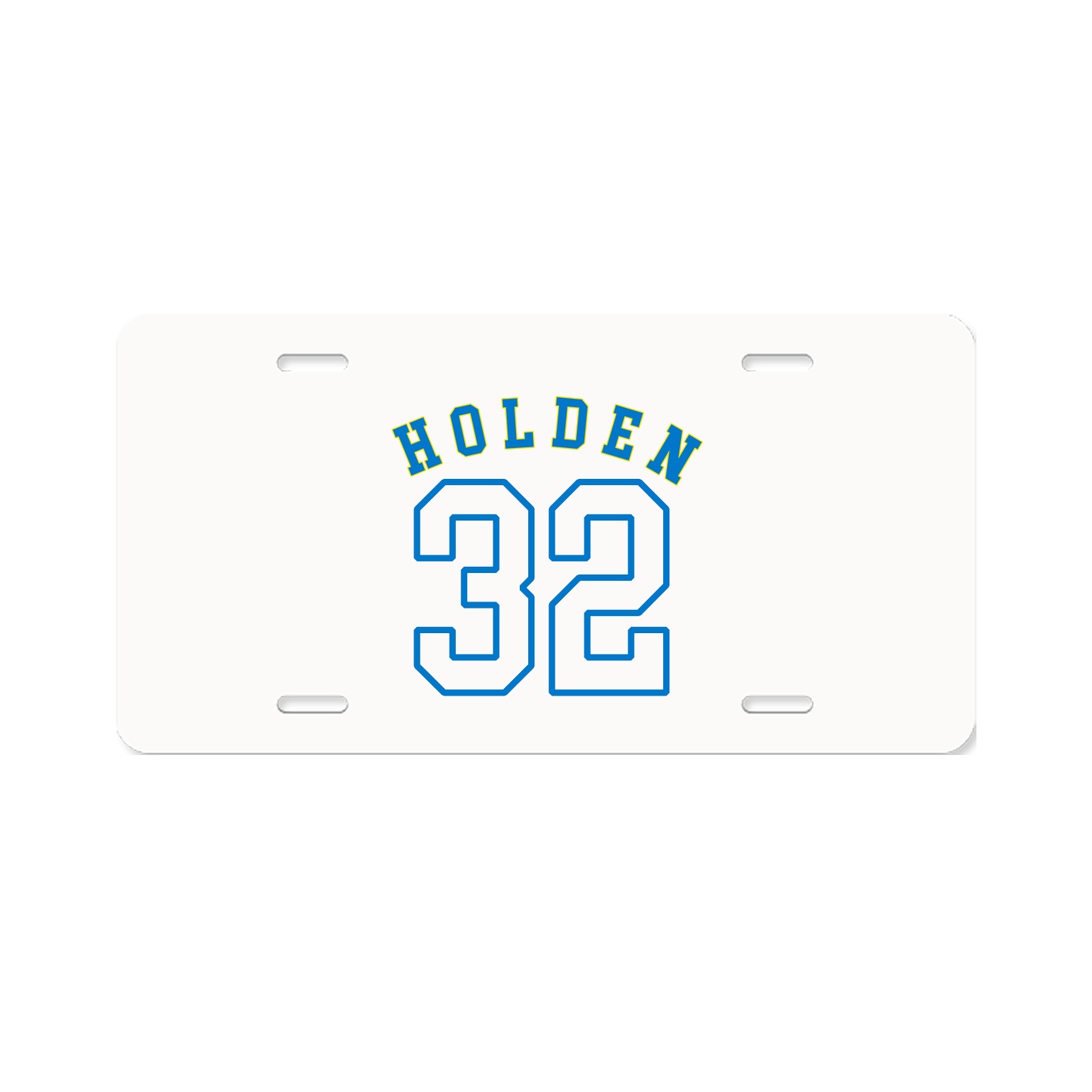 License Plate — Shirsey Arch in Classic