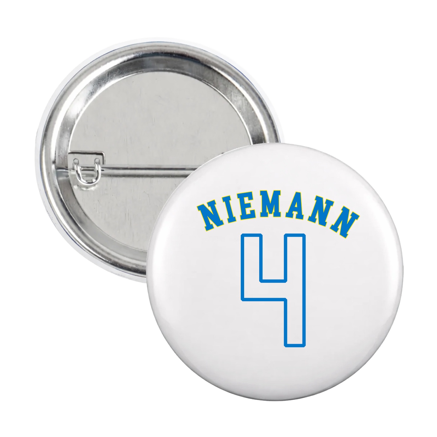 Game Day Button — Shirsey Arch in White