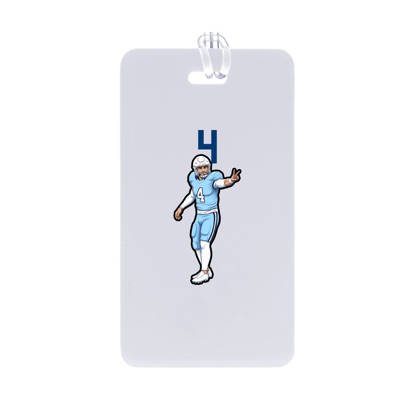 Bag Tag — Number Top in Classic