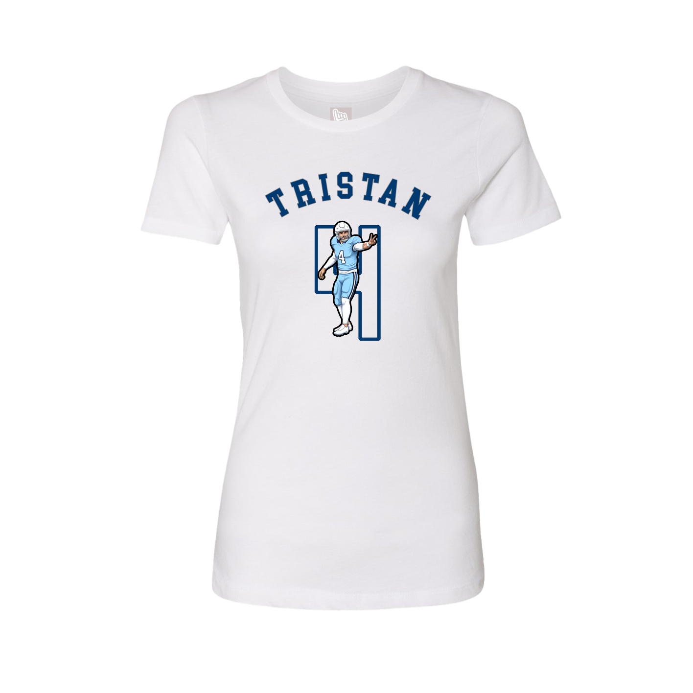 Womens Tee — Shirsey Arch in White