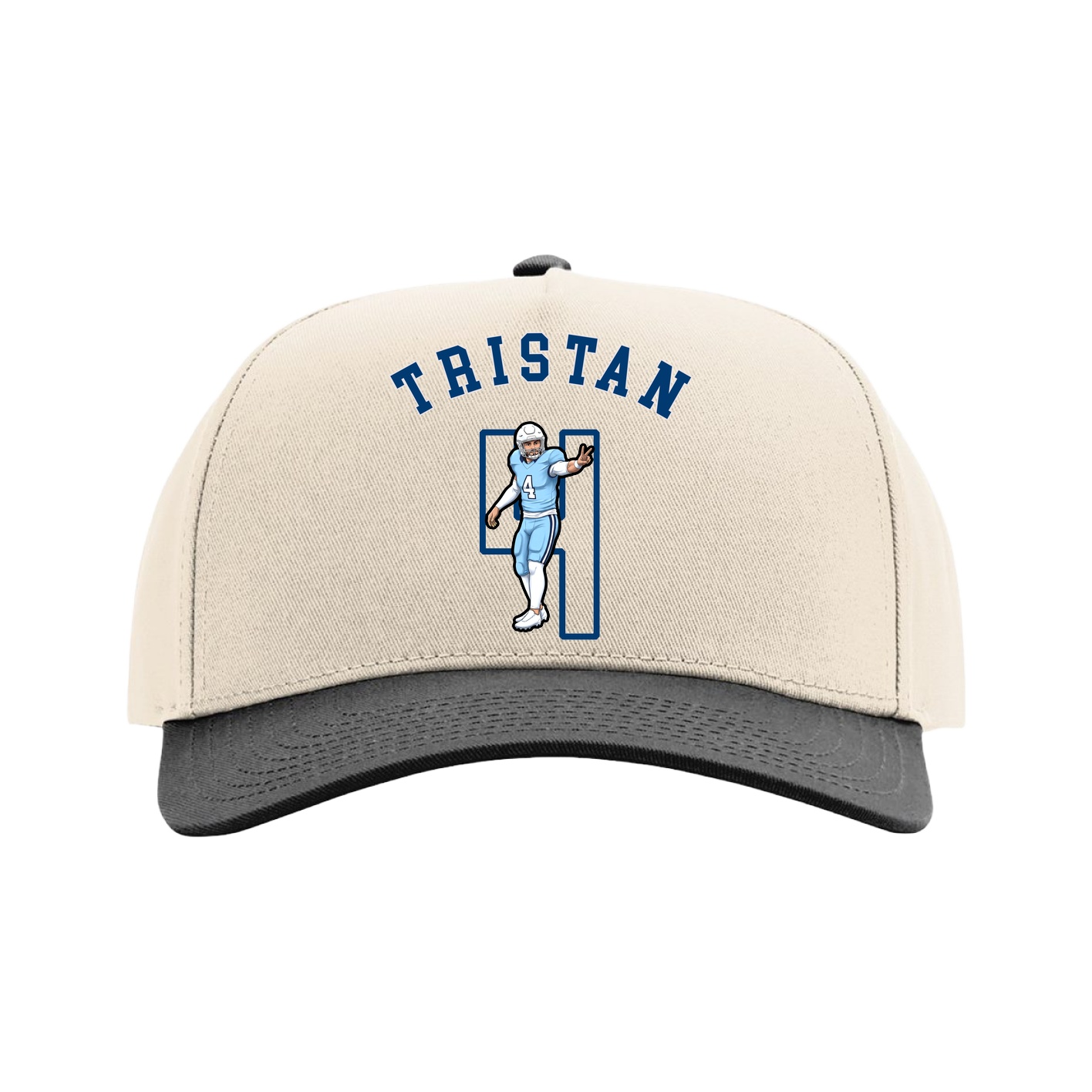Full Fabric Five-Panel Champ Cap