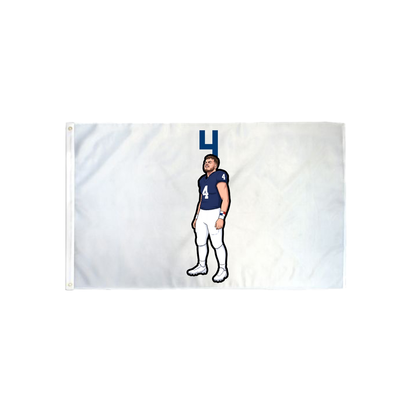 3x5 Flag — Number Top in Classic