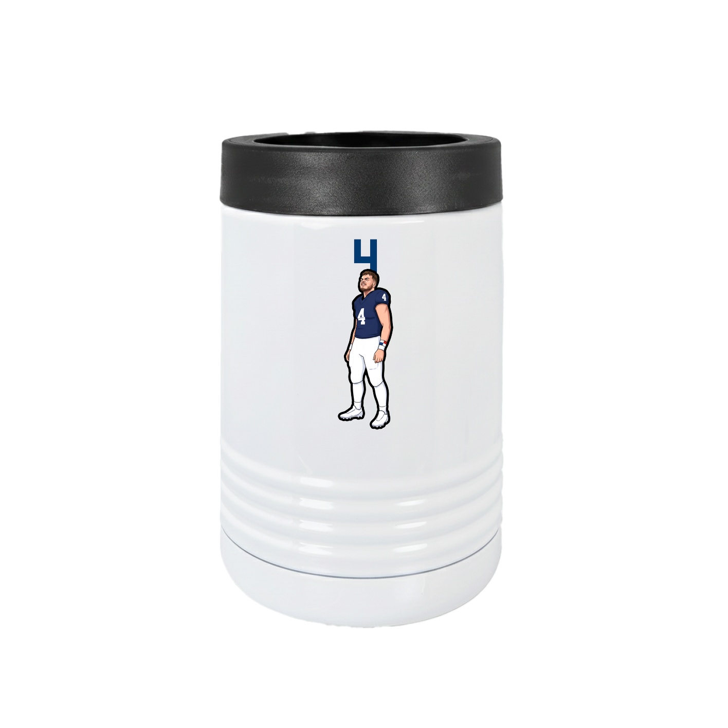 Beverage Holder — Number Top in White