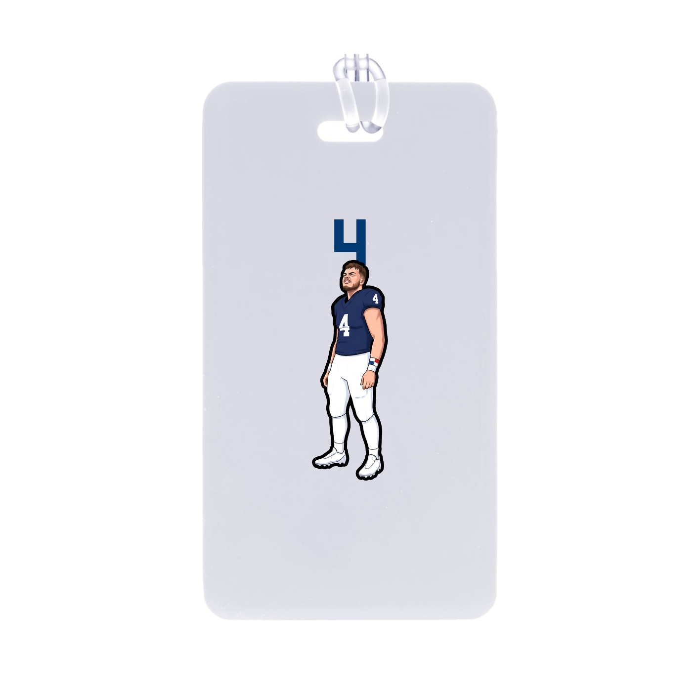 Bag Tag — Number Top in Classic