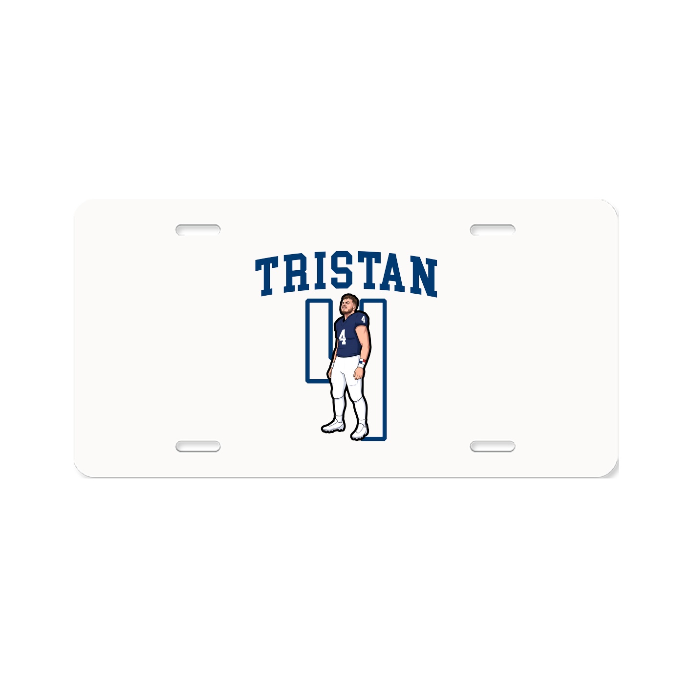 Aluminum License Plate